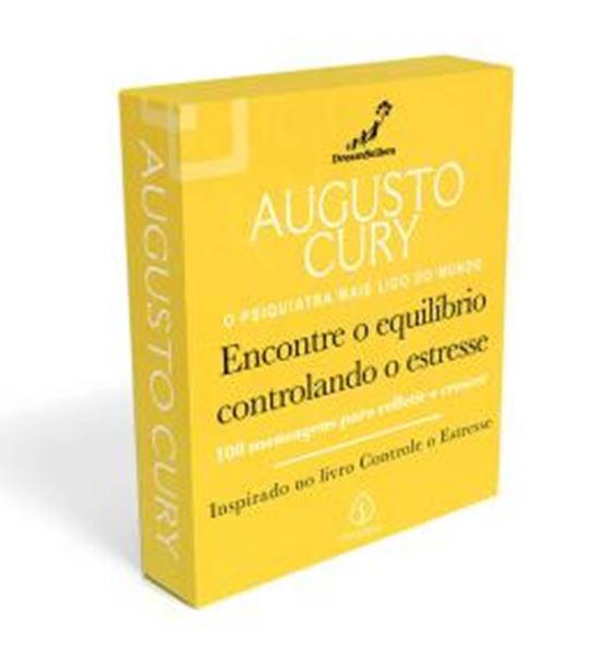 Picture of COL. AUGUSTO CURY - ENCONTRE O EQUILIBRIO CONTROLANDO O ESTRESSE - 100 MENSAGENS PARA REFLETIR E CRESCER