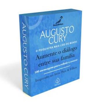 Imagem de COL. AUGUSTO CURY - AUMENTE O DIALOGO ENTRE SUA FAMILIA - 100 MENSAGENS PARA REFLETIR E CRESCER