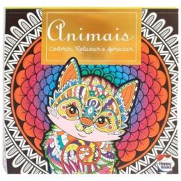 Imagem de COLORIR, RELAXAR E APRECIAR: ANIMAIS