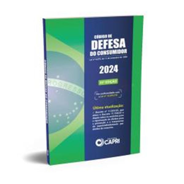 Picture of CODIGO DE DEFESA DO CONSUMIDOR 2024 - 35ª ED