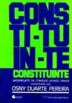 Imagem de CONSTITUINTE ANTEPROJETO DA COMISSAO AFONSO ARINOS