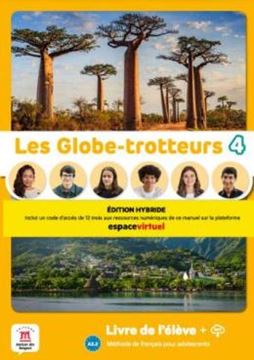 Imagem de LES GLOBE-TROTTEURS 4 - ED.HYBRIDE LIVRE DE LELEVE