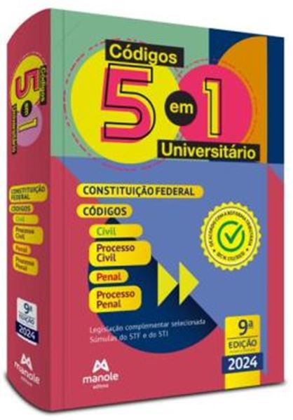 Picture of CODIGOS 5 EM 1 UNIVERSITARIO - 9ª ED