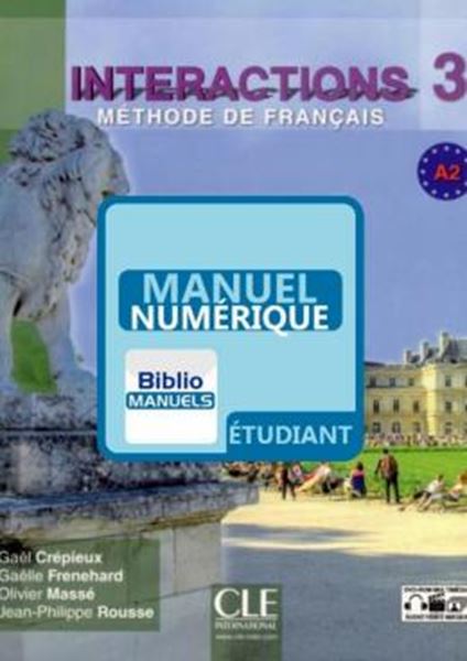 Picture of INTERACTIONS 3 - LIVRE DE L´ELEVE VERSION NUMERIQUE