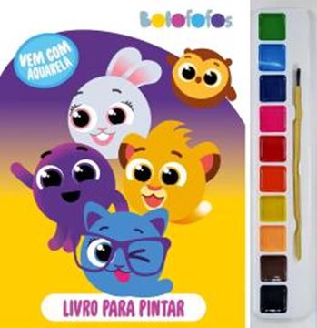 Imagem de BOLOFOFOS LIVRO PARA PINTAR COM AQUARELA