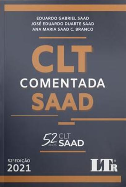 Picture of CLT COMENTADA SAAD - 52ª ED