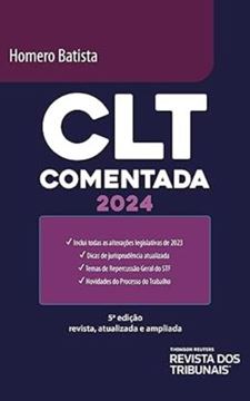 Imagem de CLT COMENTADA 5º ED