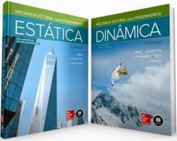 Imagem de COMBO - MECANICA VETORIAL PARA ENGENHEIROS - DINAMICA + ESTATICA - 11ª ED