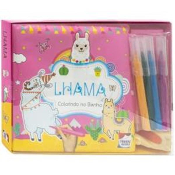 Picture of COLORINDO NO BANHO - LHAMA