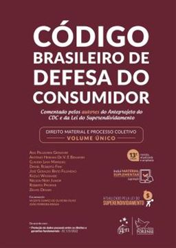 Imagem de CODIGO BRASILEIRO DE DEFESA DO CONSUMIDOR - 13ª ED