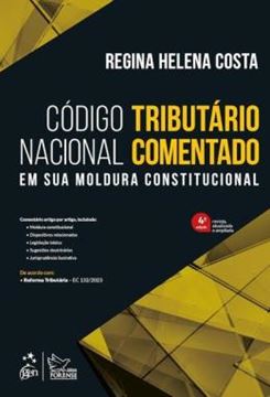 Imagem de CODIGO TRIBUTARIO NACIONAL COMENTADO - 4ª ED