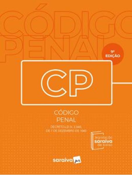 Picture of CODIGO PENAL MINI - COLECAO SARAIVA DE BOLSO - 9ª ED