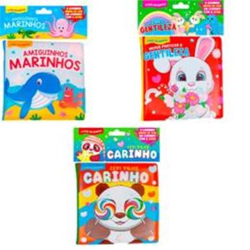 Imagem de COLECAO BANHO DIVERTIDO - KIT COM 3 LIVRINHOS DE BANHO - 2ª ED