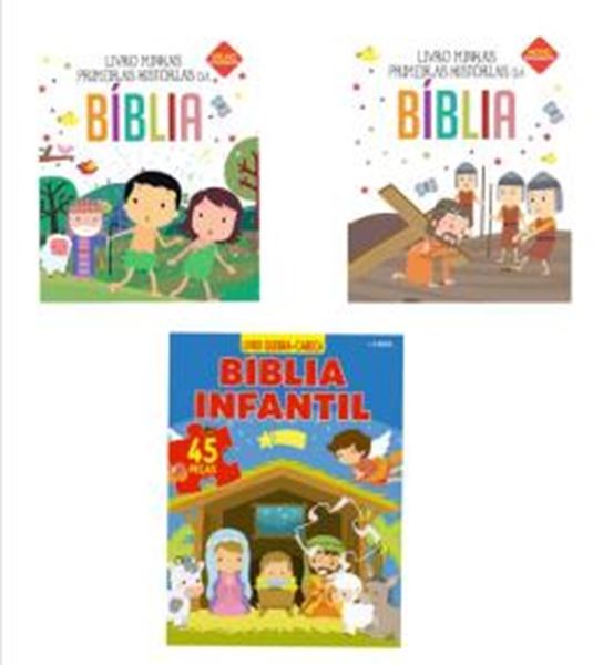 Picture of COMBO BIBLIA INFANTIL - KIT COM 3 LIVRINHOS