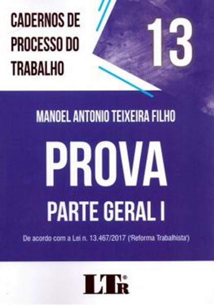 Picture of CADERNOS DE PROCESSO DO TRABALHO Nº 13
