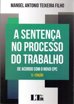 Imagem de SENTENCA NO PROCESSO DO TRABALHO, A - 5ª ED