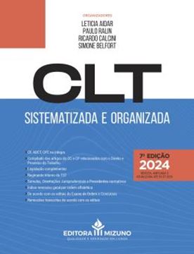 Imagem de CLT SISTEMATIZADA E ORGANIZADA - 7ª ED