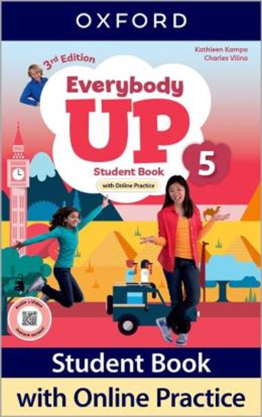 Picture of EVERYBODY UP 5 STUDENT BOOK WITH ONLINE PRACTICE - 3RD ED