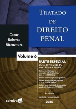 Imagem de TRATADO DE DIREITO PENAL - VOL. 6 - PARTE ESPECIAL - 3ª ED