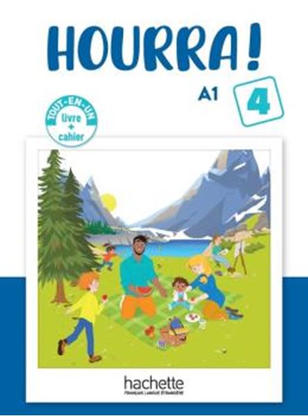 Picture of HOURRA! 2 (4 - A1) - TOUT-EN-UN: LIVRE + CAHIER