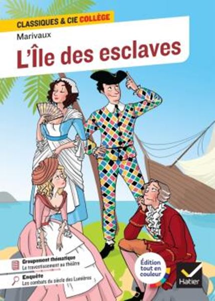 Picture of L´ÎLE DES ESCLAVES - CLASSIQUES & CIE COLLEGE