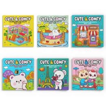 Imagem de COLECAO CUTE & COMFY EXTRA - KIT COM 6 LIVROS DE COLORIR ADULTO