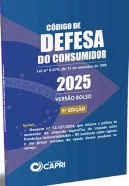 Picture of CODIGO DE DEFESA DO CONSUMIDOR 2025 BOLSO - 8ª ED