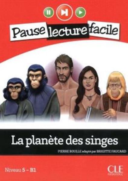 Picture of LA PLANETE DES SINGES - NIVEAU 5 (B1) - LIVRE + AUDIO TELECHARGEABLE