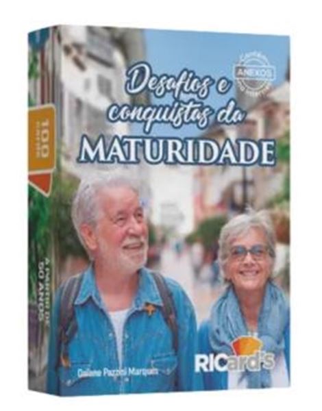 Picture of DESAFIOS E CONQUISTAS DA MATURIDADE - 100 CARDS PARA REFLETIR SOBRE ESSA FASE DA VIDA 