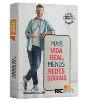 Imagem de MAIS VIDA REAL, MENOS REDE SOCIAIS - 100 CARDS PARA VOCE REPENSAR SUA ROTINA DIGITAL