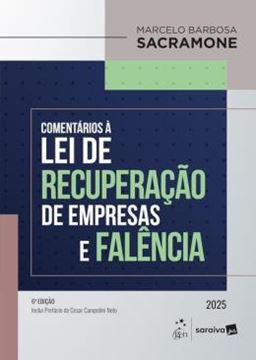 Imagem de COMENTARIOS A LEI DE RECUPERACAO DE EMPRESA E FALENCIA - 6ª ED 2025