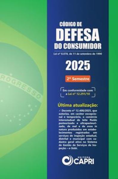 Picture of CODIGO DE DEFESA DO CONSUMIDOR 2025 - 38ª ED