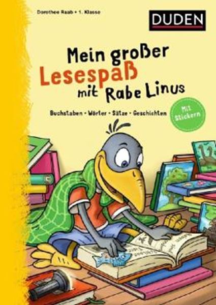 Picture of MEIN GROßER LESESPAß MIT RABE LINUS - 1. KLASSE · BUCHSTABEN, WORTER, SATZE, GESCHICHTEN