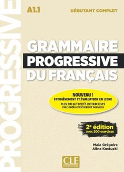 Picture of GRAMMAIRE PROGRESSIVE DU FRANCAIS - NIVEAU DEBUTANT COMPLET - LIVRE + APPLI (VERSION SANS CD) - 2EME ED