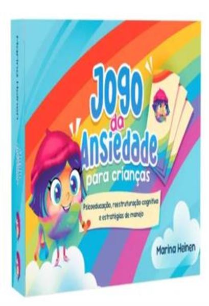 Picture of JOGO DA ANSIEDADE PARA CRIANÇAS - PSICOEDUCAÇÃO, REESTRUTURAÇÃO COGNITIVA E ESTRATÉGIAS DE MANEJO