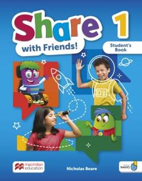 Imagem de SHARE WITH FRIENDS! 1 - STUDENT´S BOOK + WORKBOOK + SHAREBOOK + NAVIO APP
