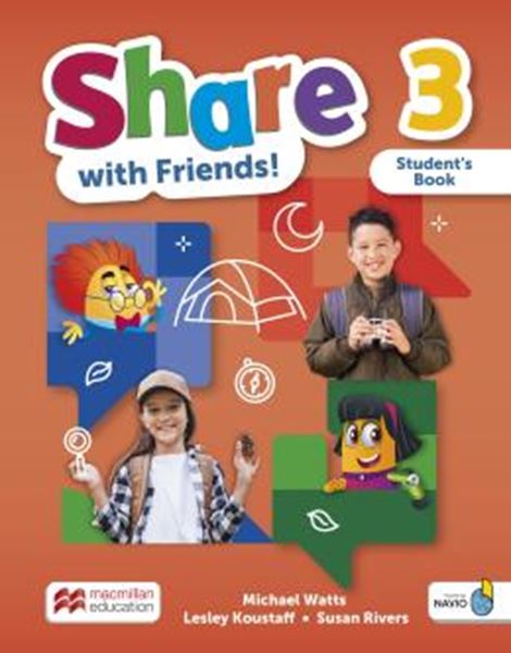 Picture of SHARE WITH FRIENDS! 3 - STUDENT´S BOOK + WORKBOOK + SHAREBOOK + NAVIO APP