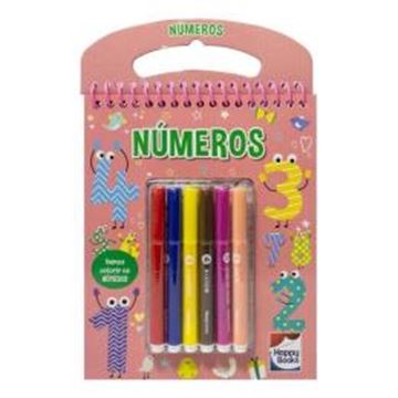 Imagem de COLORINDO POR NUMEROS - NUMEROS