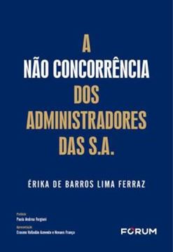 Imagem de A NAO CONCORRENCIA DOS ADMINISTRADORES DAS S.A.