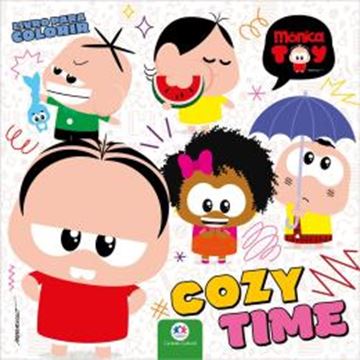 Imagem de TURMA DA MONICA - COZY TIME - LIVRO PARA COLORIR