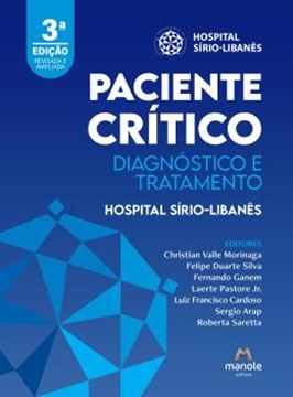 Imagem de PACIENTE CRITICO - DIAGNOSTICO E TRATAMENTO - 3ª ED