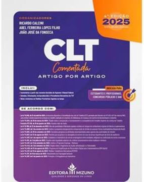 Imagem de CLT COMENTADA ARTIGO POR ARTIGO - 4ª ED