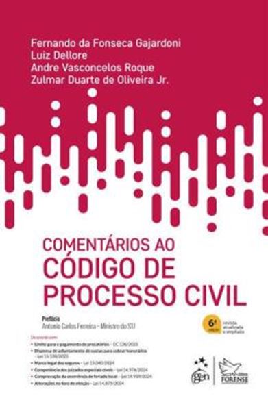 Picture of COMENTARIOS AO CODIGO DE PROCESSO CIVIL - 6ª EDICAO 2026