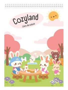 Imagem de COLECAO COZYLAND - LIVRO DE COLORIR - VOL. 3 - COELHO