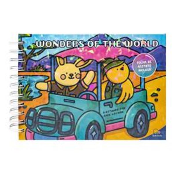 Picture of COLECAO SWETT COLORING BOOK BY JADE -  WONDERS OF THE WORLD