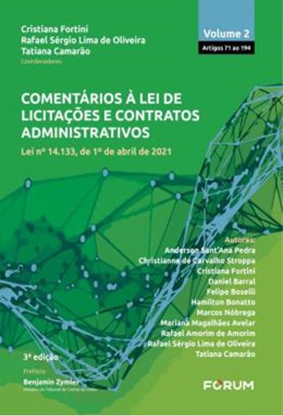 Picture of COMENTARIOS A LEI DE LICITACOES E CONTRATOS ADMINISTRATIVOS - VOL 2