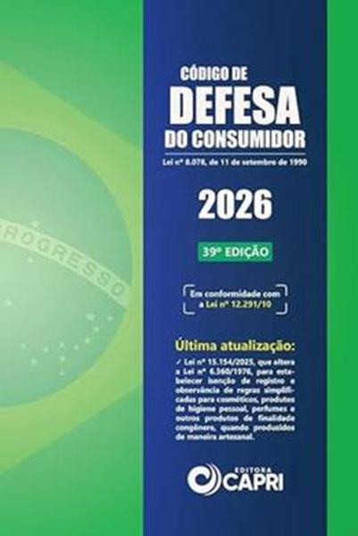 Picture of CODIGO DE DEFESA DO CONSUMIDOR - 39ª ED