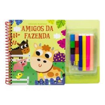 Imagem de COLECAO COLORINDO AVENTURAS - AMIGOS DA FAZENDA