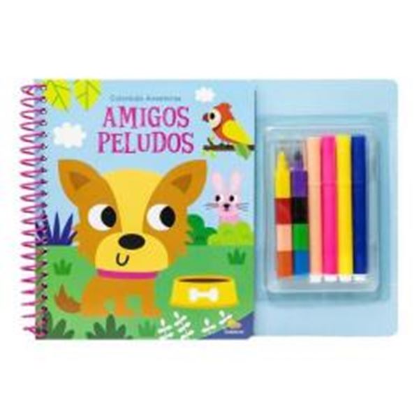 Picture of COLECAO COLORINDO AVENTURAS - AMIGOS PELUDOS