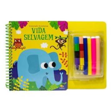 Imagem de COLECAO COLORINDO AVENTURAS - VIDA SELVAGEM